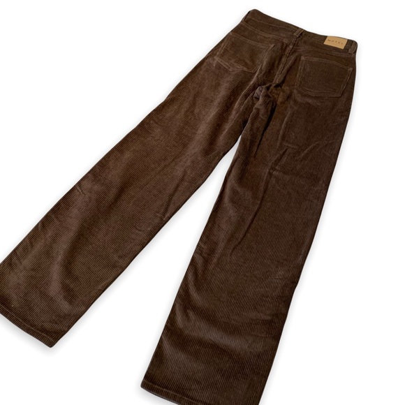 ★ BNWT motel rocks parallel jeans in cord dark chocolate★ - Picture 2 of 5